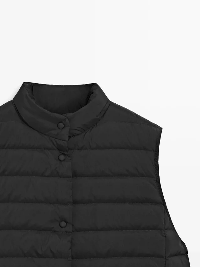 Vattert puffervest Vattert puffervest