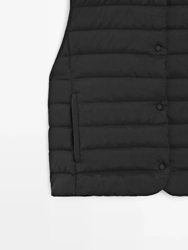 Vattert puffervest Vattert puffervest